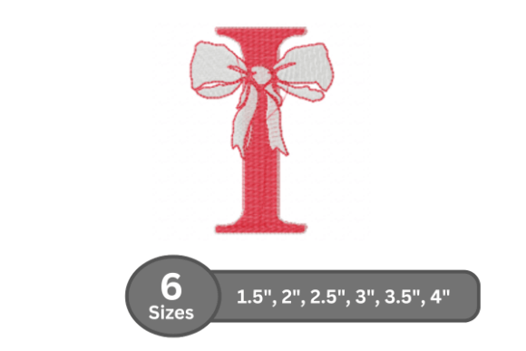 Cherry Knot Alphabet - I