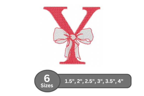 Cherry Knot Alphabet -Y