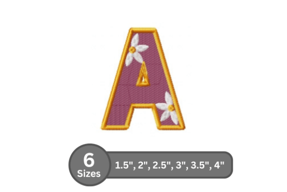 Daisy Joy Alphabet -a
