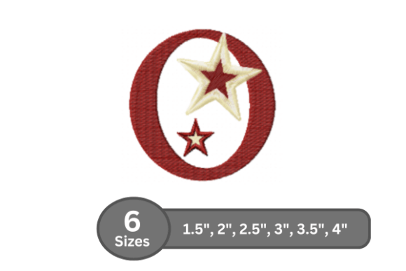 Star Pop Alphabet - O